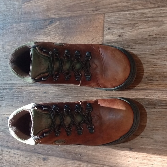 Women's Brown Timberland Boots SZ 8.5 Urban Y2K - Picture 1 of 4